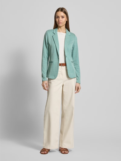 ICHI Blazer mit Paspeltaschen Modell 'KATE' Mint Melange 1