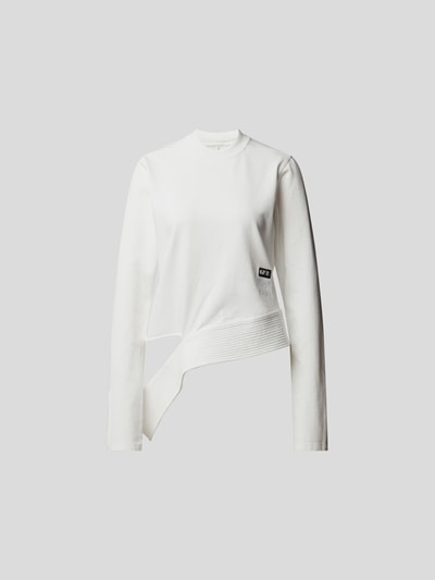 Rick Owens Sweatshirt mit Cut Out Weiß 2