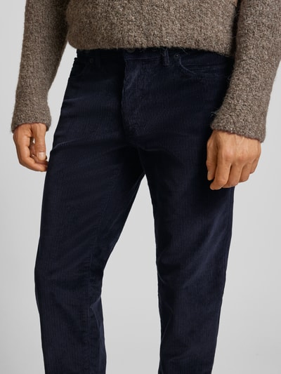 Brax Stoffen broek in 5-pocketmodel, model 'CADIZ' Marineblauw - 3