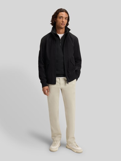 BOSS Orange Regular fit sweatshirt van puur katoen, model 'ZETRUST' Zwart - 1