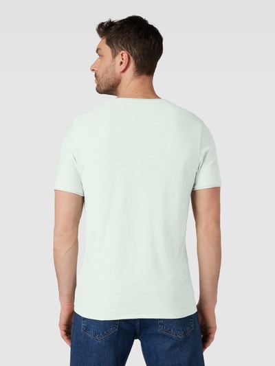 MCNEAL T-shirt in gemêleerde look Lichtturquoise - 5