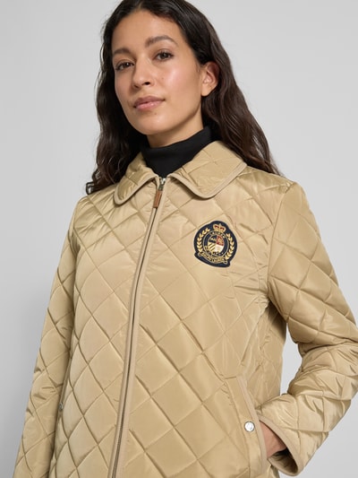 Lauren Ralph Lauren Kurtka pikowana z zamkiem błyskawicznym Piaskowy 3