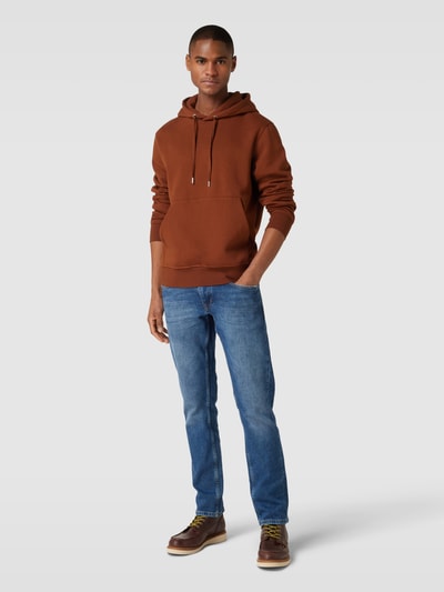 MANGO Hoodie mit Känguru-Tasche Modell 'bono' Camel 1
