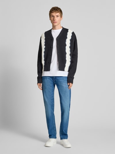 Replay Straight Leg Jeans im 5-Pocket-Design Modell 'GROVER' Jeansblau 1