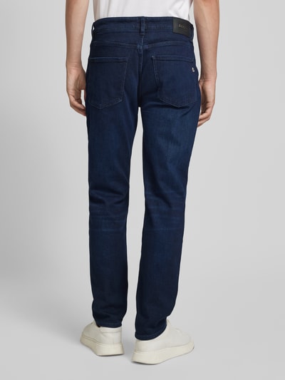 BOSS Regular fit jeans in 5-pocketmodel, model 'Re.Maine' Marineblauw - 5