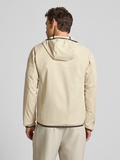 BOSS Green Regular Fit Funktionsjacke aus wasserdichtem Material Modell 'L_COMMUTER' Sand 5