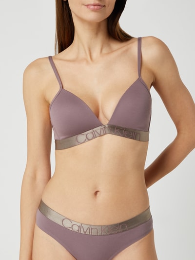 Calvin Klein Underwear Triangel-BH mit Stretch-Anteil  Mauve 4