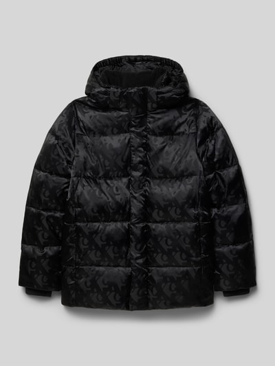 Calvin Klein Jeans Kurtka pikowana z kapturem Czarny 1