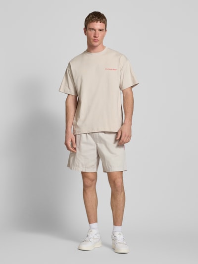 adidas Originals Shorts mit elastischem Bund Modell 'WORKWEAR' Beige 1