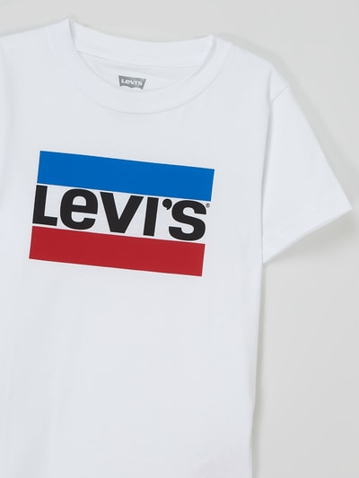 Levi’s® Kids T-Shirt mit Logo Weiss 2