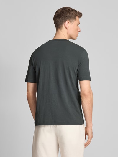 Marc O'Polo Regular Fit T-Shirt aus reiner Baumwolle Oliv 5