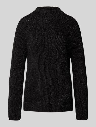 Jake*s Collection Strickpullover mit Effektgarn Black 2