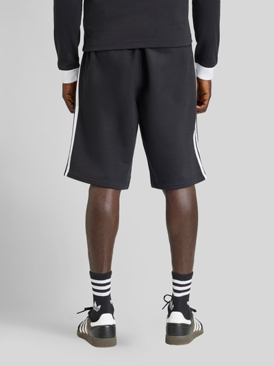 adidas Originals Regular Fit Sweatshorts mit Logo Detail Black 5