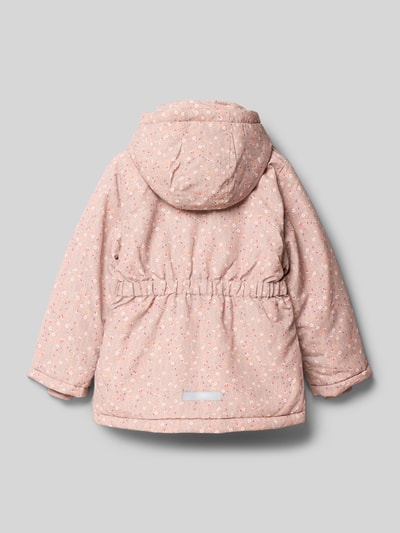 Name It Regular Fit Jacke mit floralem Allover-Print Modell 'Maxi' Altrosa 3
