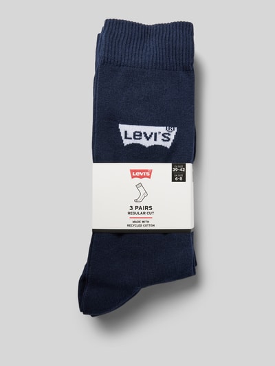 Levi's® Socken mit Label-Details im 3er-Pack Marine 3