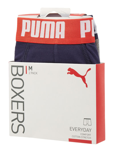 Puma Bokserki w stylu retro w zestawie 2 szt. Ciemnoniebieski 2