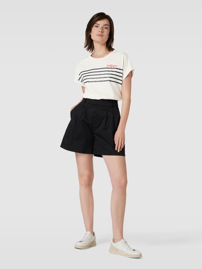 Tommy Hilfiger T-Shirt mit Streifenmuster Ecru 1