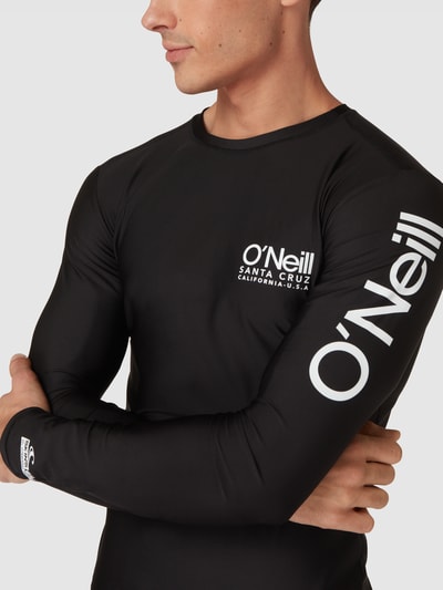 ONeill Zwemshirt met labelprint, model 'Cali' Zwart - 3