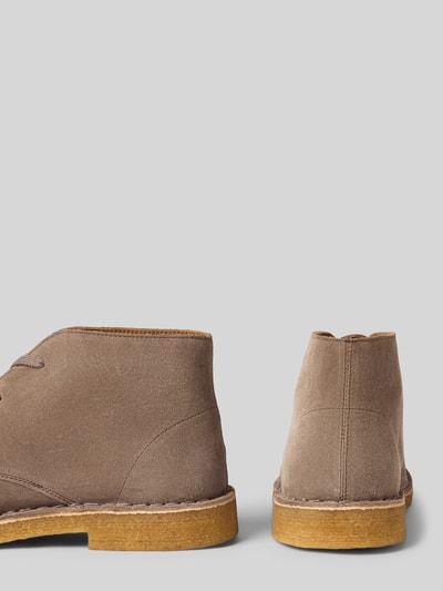 SELECTED HOMME Boots van rundersuède, model 'RICCO' Beige - 2