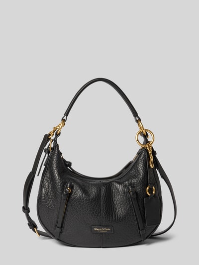 Marc O'Polo Umhängetasche aus echtem Schafsleder Modell 'HOBO BAG S' Black 2