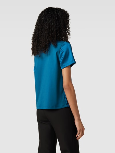 Weekend Max Mara T-Shirt in schimmerndem Design Modell 'TORRES' Petrol 5