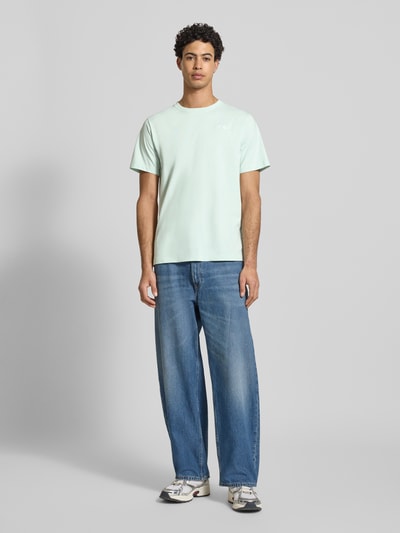 The North Face Regular Fit T-Shirt aus Baumwoll-Mix Modell 'EVOLUTION' Mint 1
