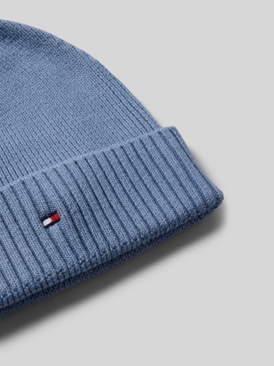 Tommy Hilfiger Mütze aus Baumwoll-Kaschmir-Mix  Rauchblau 2