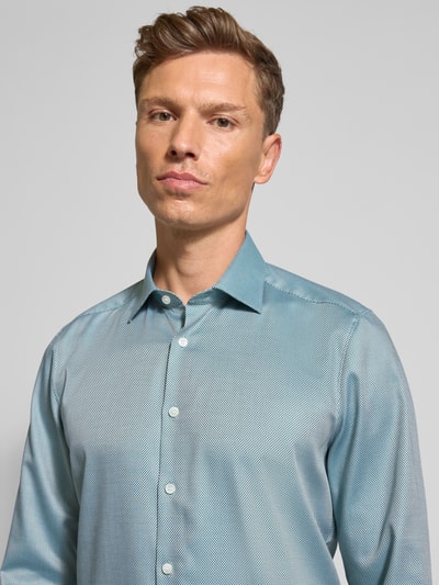 OLYMP Level Five Slim Fit Business-Hemd mit Kentkragen Gruen 3