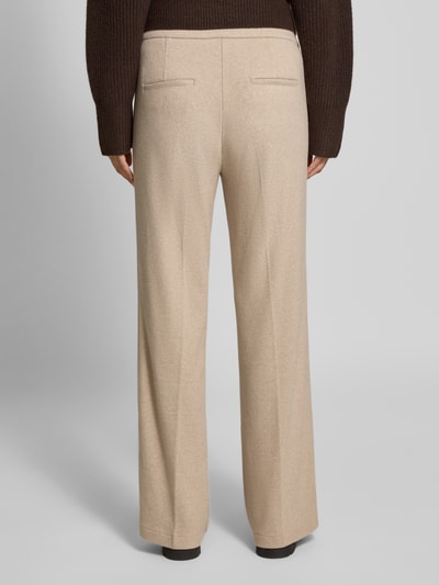 CAMBIO Loose Fit Stoffhose aus Viskose-Mix Modell 'AVA UTILITY' Sand Melange 5
