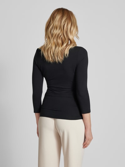 Lauren Ralph Lauren Longsleeve in Wickel-Optik Modell 'ALAYJA' Black 5