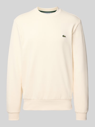 Lacoste Regular Fit Sweatshirt aus Baumwoll-Mix Offwhite 2