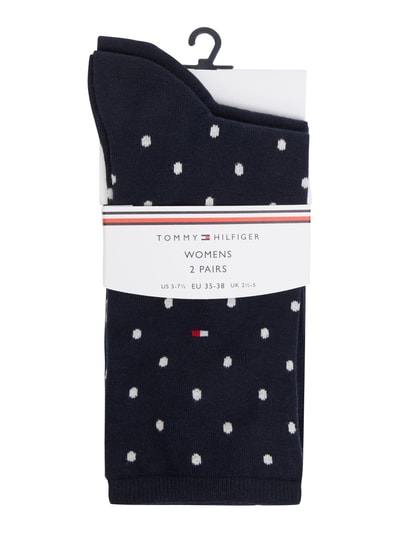 Tommy Hilfiger Socken mit Stretch-Anteil im 2er-Pack  Marine 2