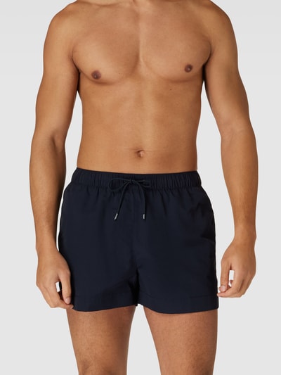 Tommy Hilfiger Badehose mit Meshfutter Dunkelblau 1