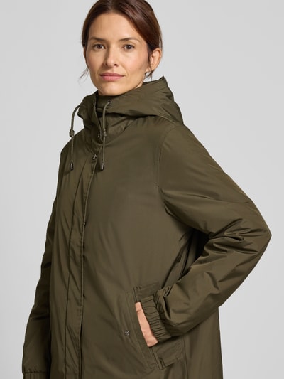 Christian Berg Woman Selection Relaxed Fit Parka mit Kapuze Khaki 3