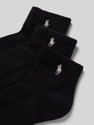 Polo Ralph Lauren Socken mit Label-Stitching im 3er-Pack Black 2