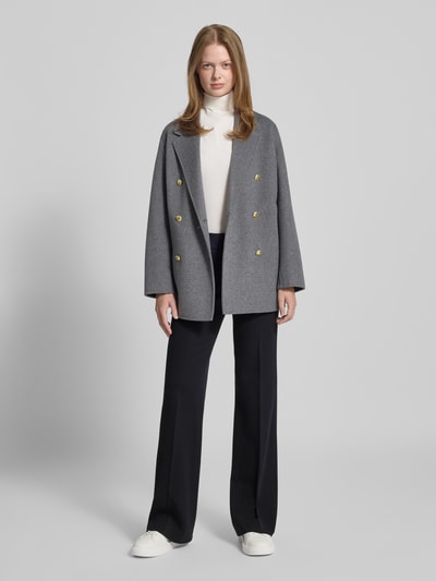 SEDUCTIVE Stoffhose aus Viskose-Mix mit Bügelfalte Modell 'NANOU' Dunkelblau 1