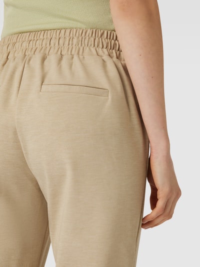 B.Young Stoffen broek met verkorte pijpen, model 'RIZET' Beige - 3