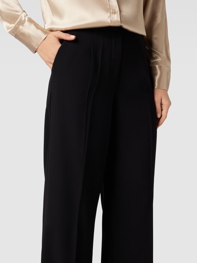 Selected Femme Stoffen broek met wijde pijpen, model 'TINNI' Zwart - 3