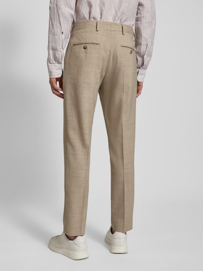 SELECTED HOMME Slim Fit Stoffhose mit Webmuster Modell 'OASIS' Sand 5