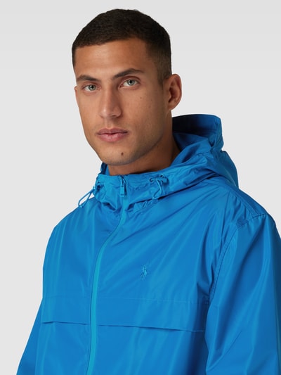 Polo Ralph Lauren Windbreaker met labelstitching Blauw - 3