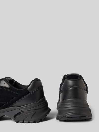 Calvin Klein Jeans Sneaker aus Leder mit profilierter Sohle BLACK 2