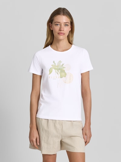 Soyaconcept T-Shirt mit Motiv-Print Modell 'RINA' Offwhite 4
