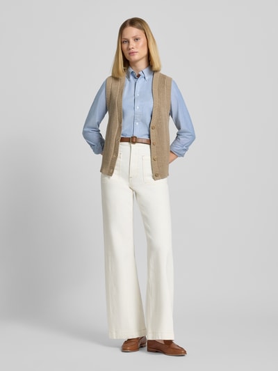 Polo Ralph Lauren Flared jeans met opgestikte steekzakken Offwhite - 1