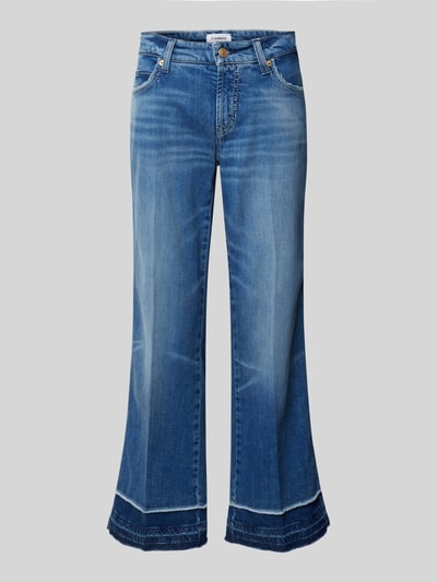 Cambio Flared Jeans mit 5-Pocket-Design Modell 'FRANCESCA' Blau 2