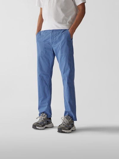 Rag & Bone Straight Fit Hose aus Baumwolle Bleu 4