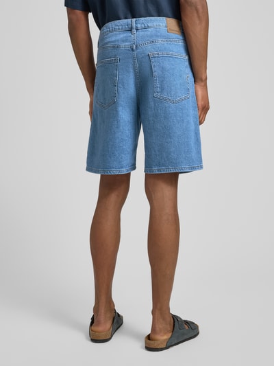 Selected Homme Regular Fit Jeansshorts aus Baumwoll-Mix Modell 'ALEX' Jeansblau 5