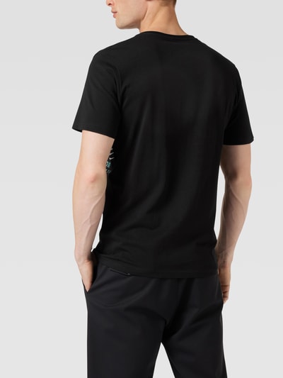 Tom Tailor T-Shirt mit Statement-Print Black 5