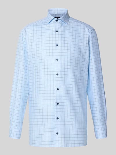 OLYMP Modern fit zakelijk overhemd met kentkraag Bleu - 2