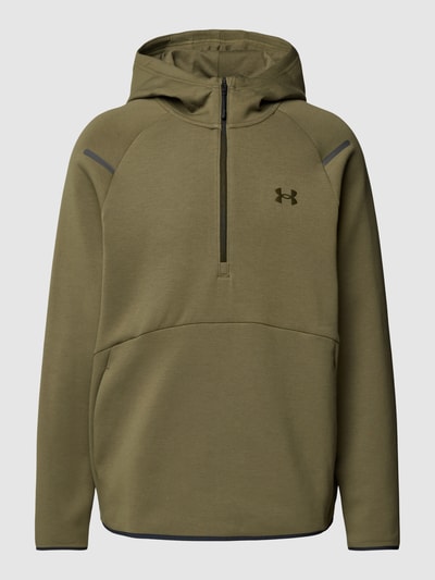 Under Armour Hoodie mit Logo-Print Oliv 2