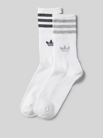 adidas Originals Socken mit Label-Print im 2er-Pack Weiss 1